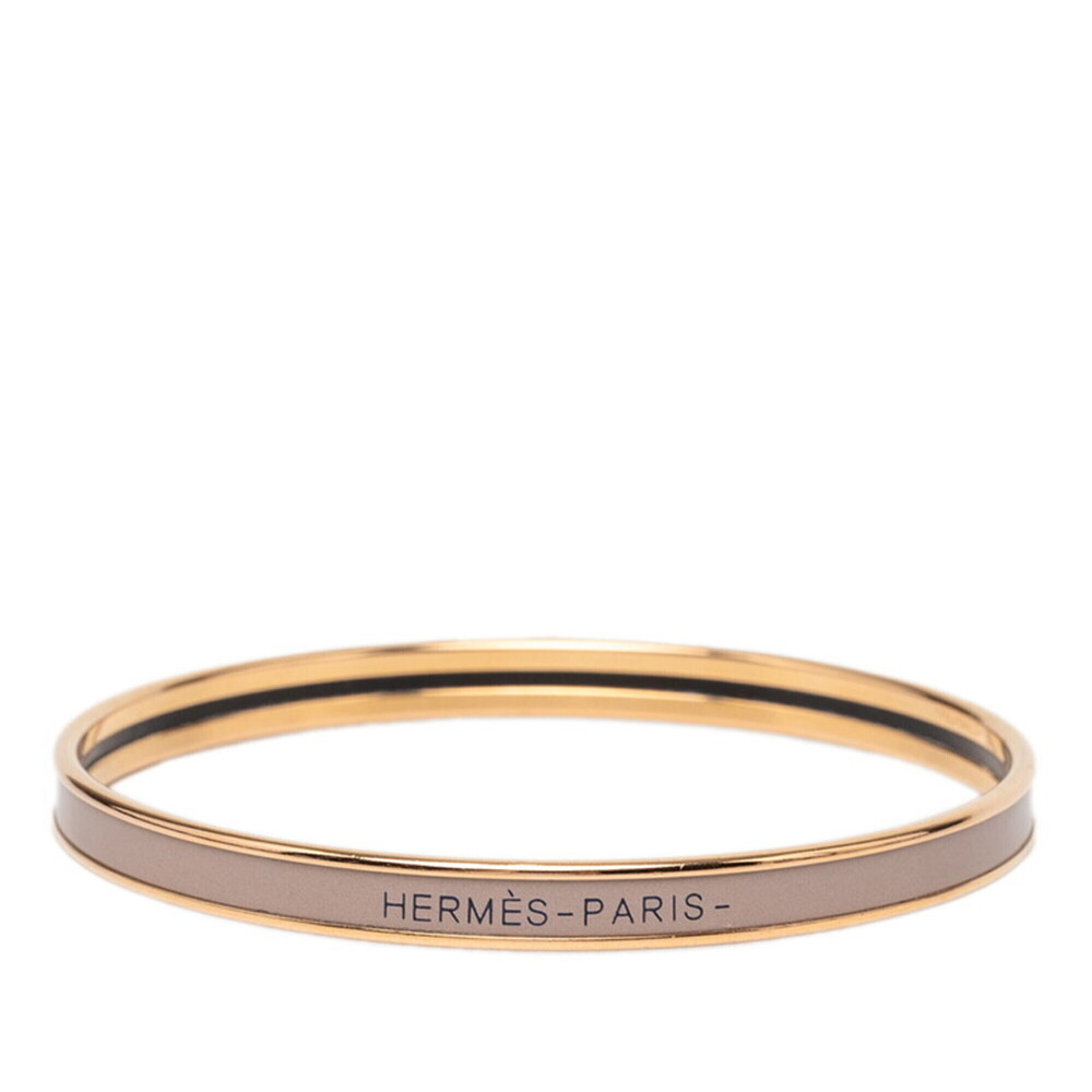 HERMES Cream Charm Bracelet